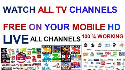 live tv all channel